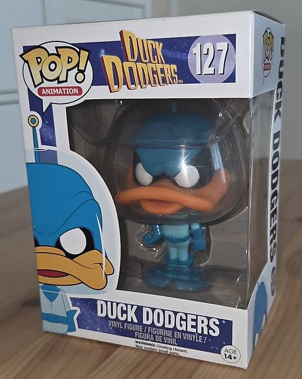 Statuette: Funko Pop Animation - Duck Dodgers #127 Duck Dodgers – Usato da Lenzburg venduto da Djroc