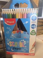 Maped Dreikant-Buntstift COLOR'PEPS, 144er Schulpaket