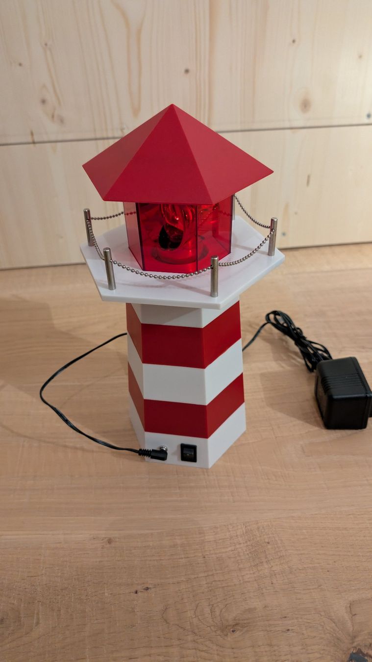 Tutte le decorazioni: Leuchtturm Rot mit Drehlicht – Usato da Bern venduto da ksliqbe 1