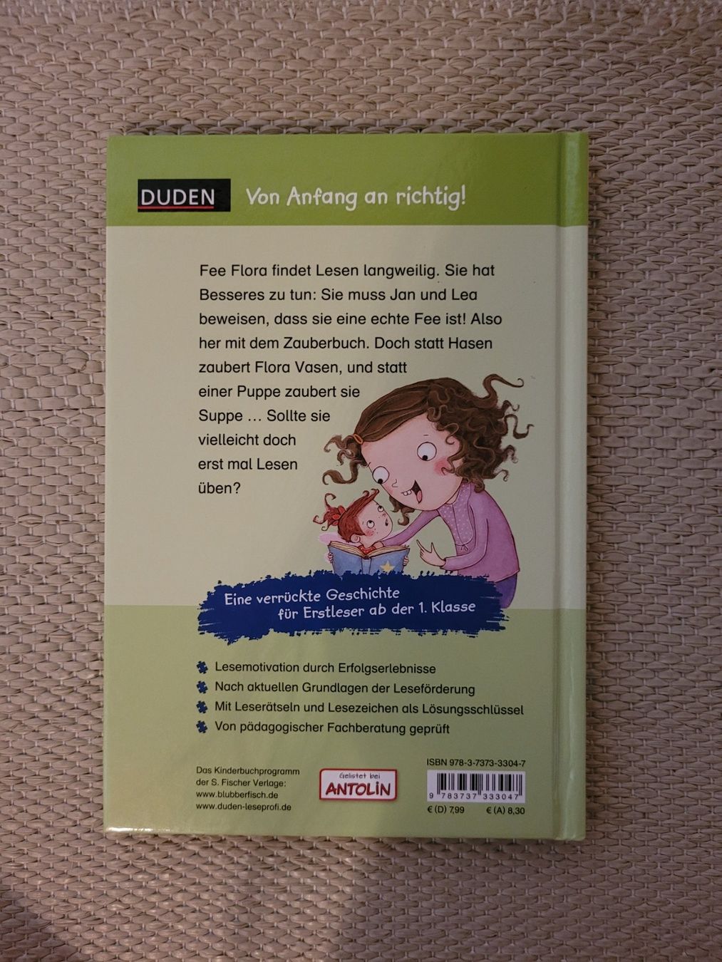 Libri: Fee Flora und die Sache mit den Hoppelvasen – Usato da Perlen venduto da Safari_23 1