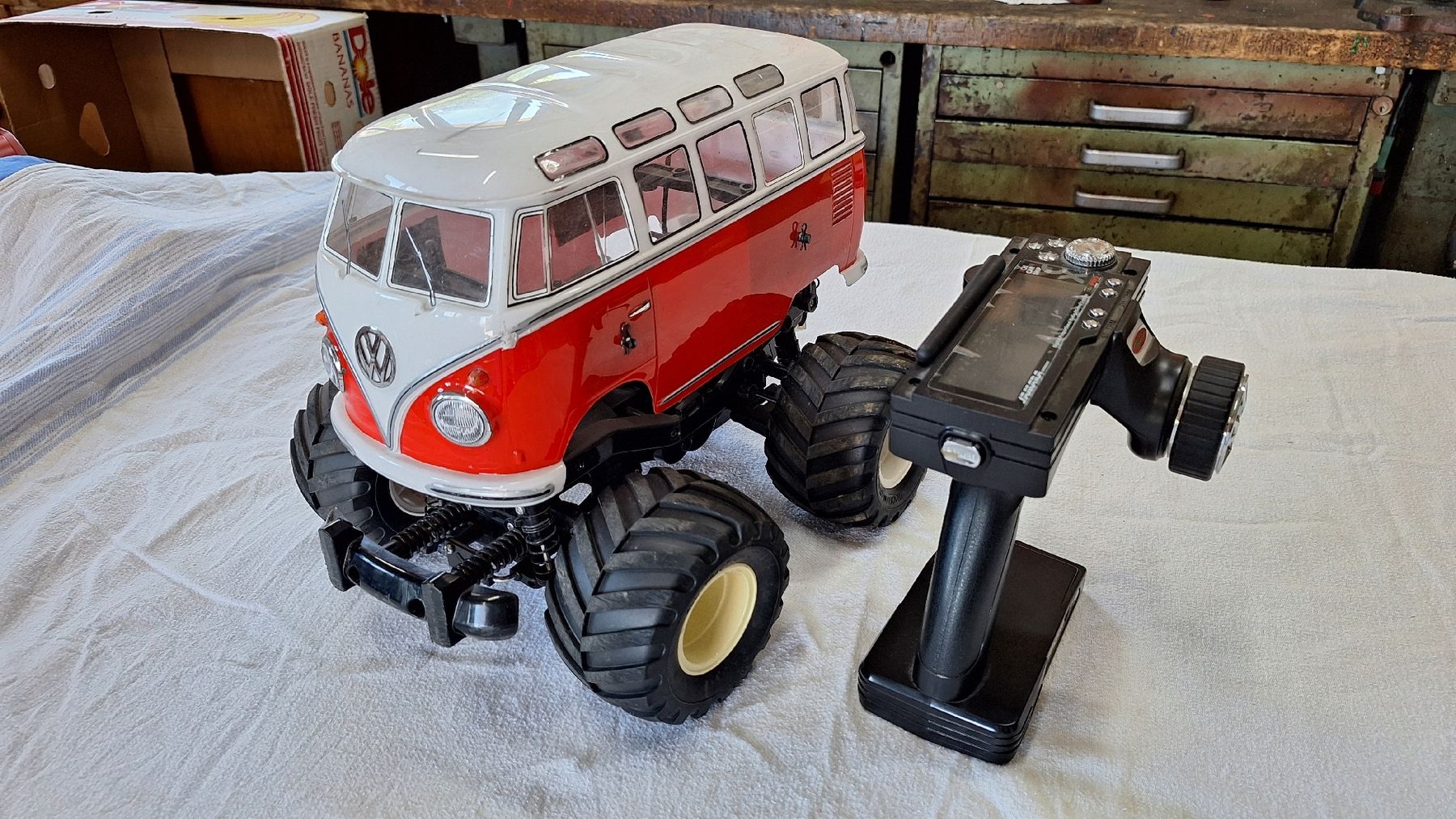 Tamiya RC Kits de montage: RC VW Bus Tamiya – D'occasion à Hütten par 7375 1