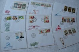 FL 1988 Neuausgaben 9 FDC