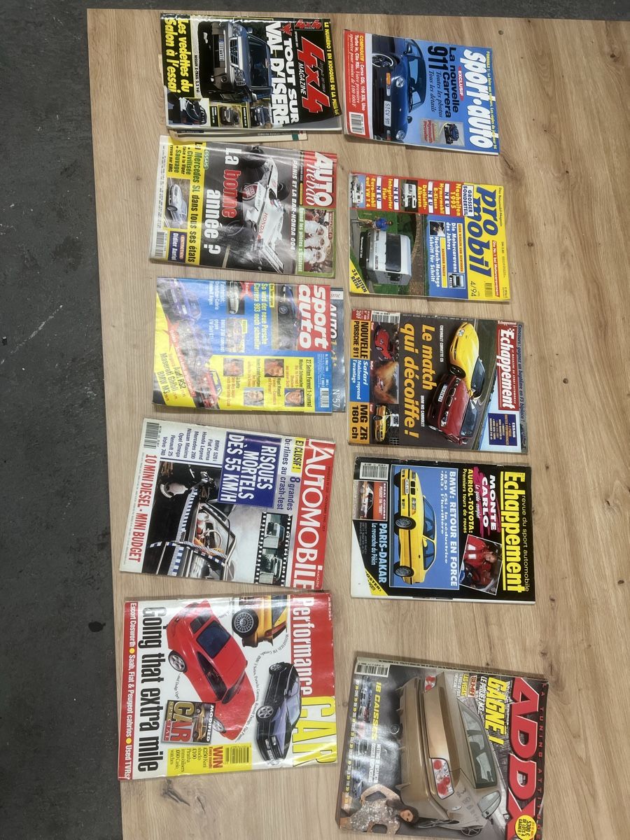 Libri: 10 revue automobile – Usato da Grand-lancy venduto da RustytoRestore