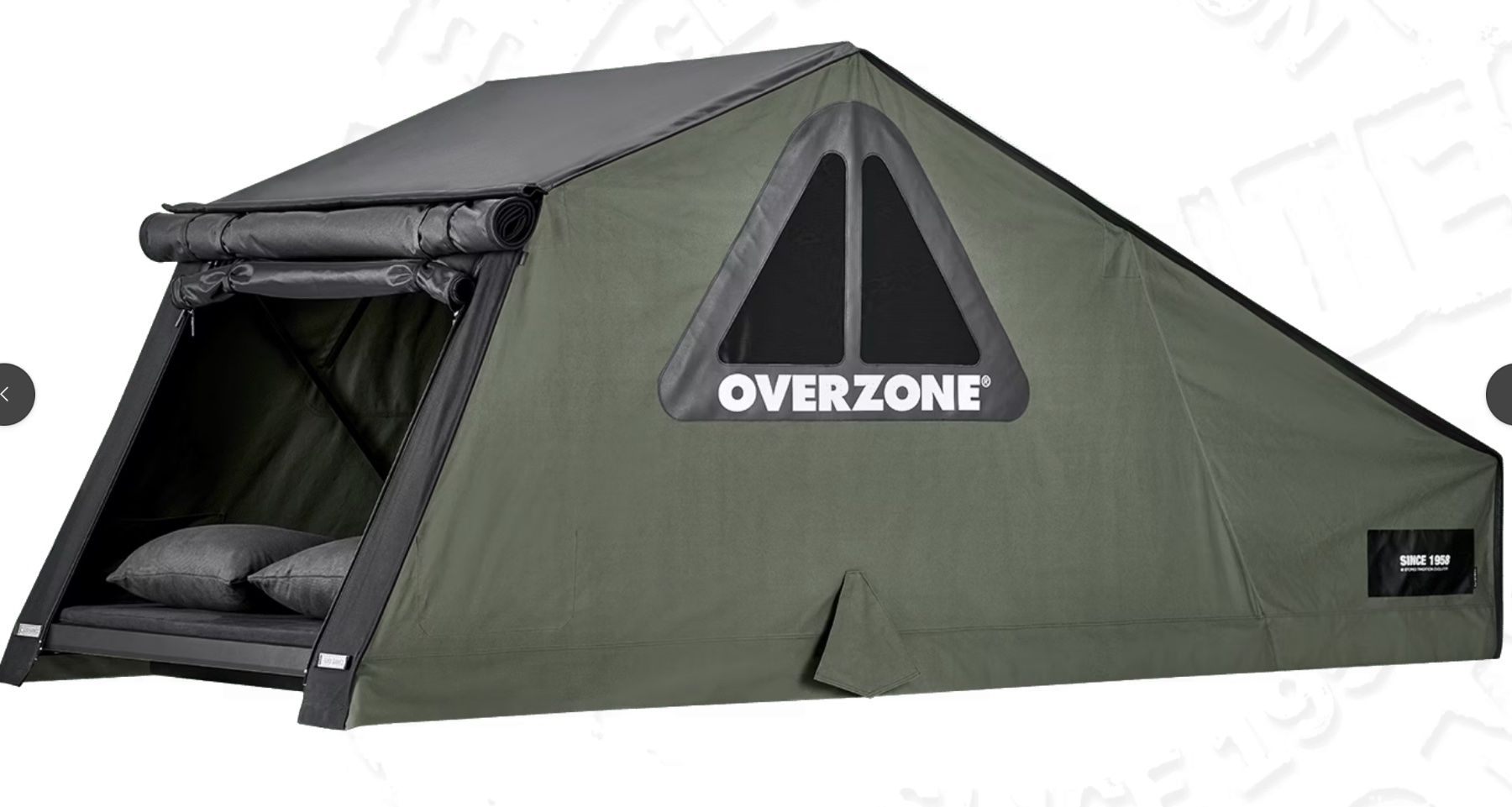 Tende : Autohome Overzone Large Farbe Wild Green Dachzelt – Nuovo e nell'imballaggio originale da Zumikon venduto da thomi17