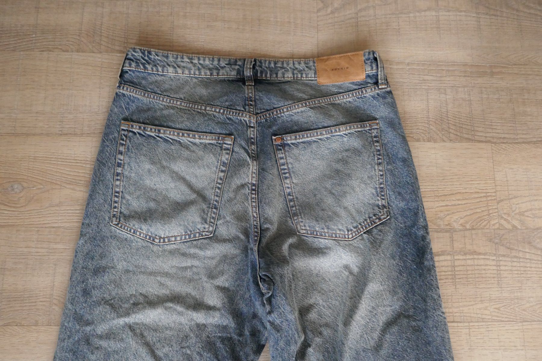 Jeans: Jeans mit weitem Bein, Gr. 44, neu – Nuovo (secondo la descrizione) da Port venduto da uzuku 7