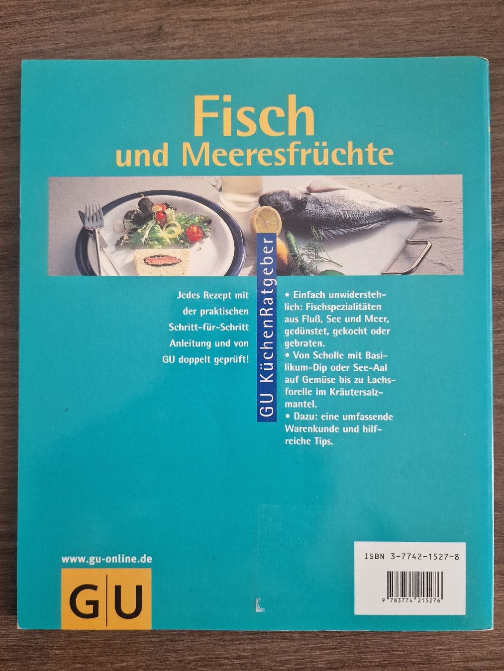Bücher: Kochbuch Fisch und Meeresfrüchte – Gebraucht aus Lausen von Joli-80 1
