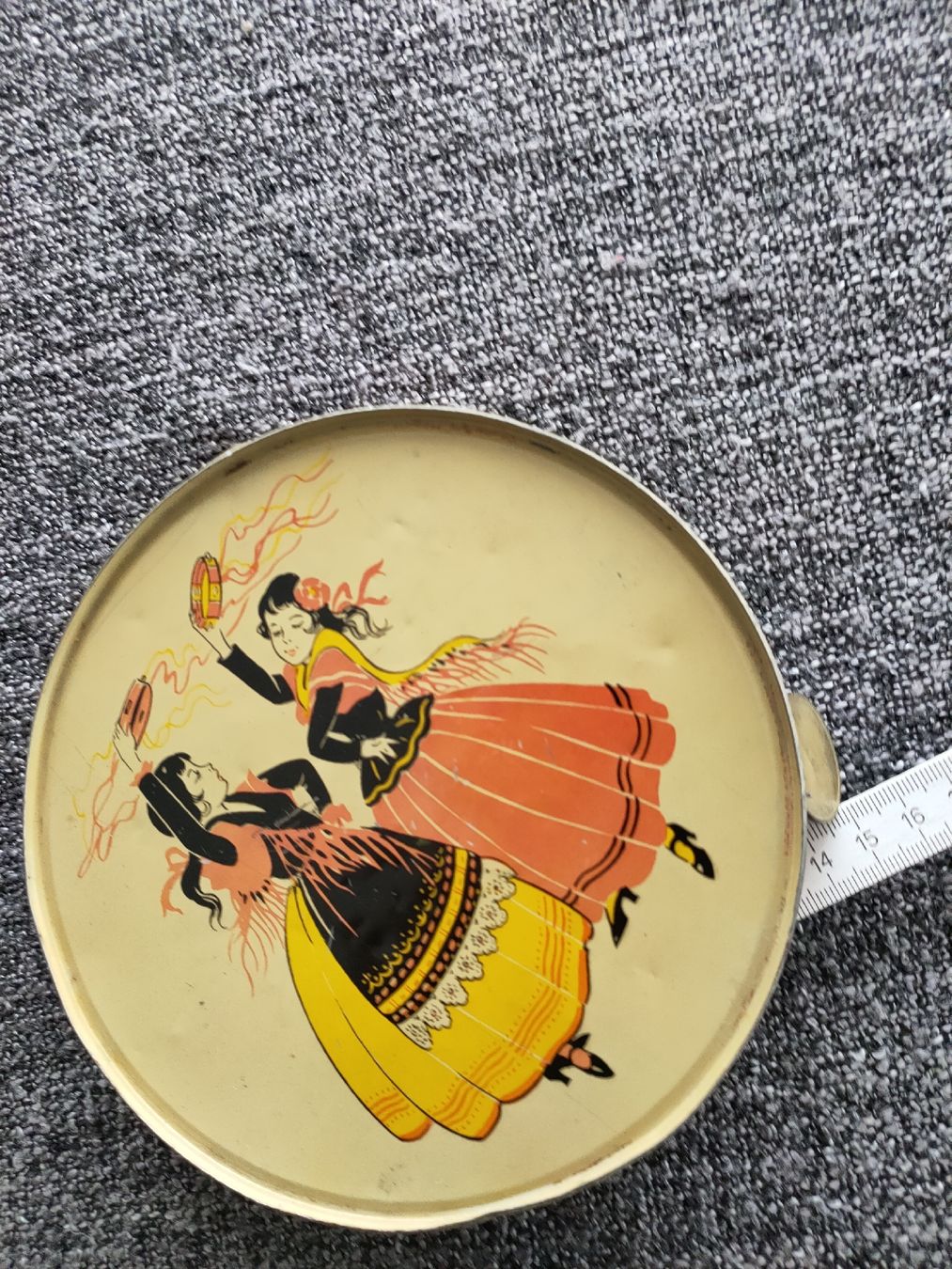 Copricapi, berretti & cappellini: Set: 2 Strohhüte + 3 Musikinstrumente, Vintage – Usato da Gipf-Oberfrick venduto da minini 4