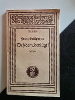 Franz Grillparzer - Weh dem der lügt ! Lustspiel Reclam 1936