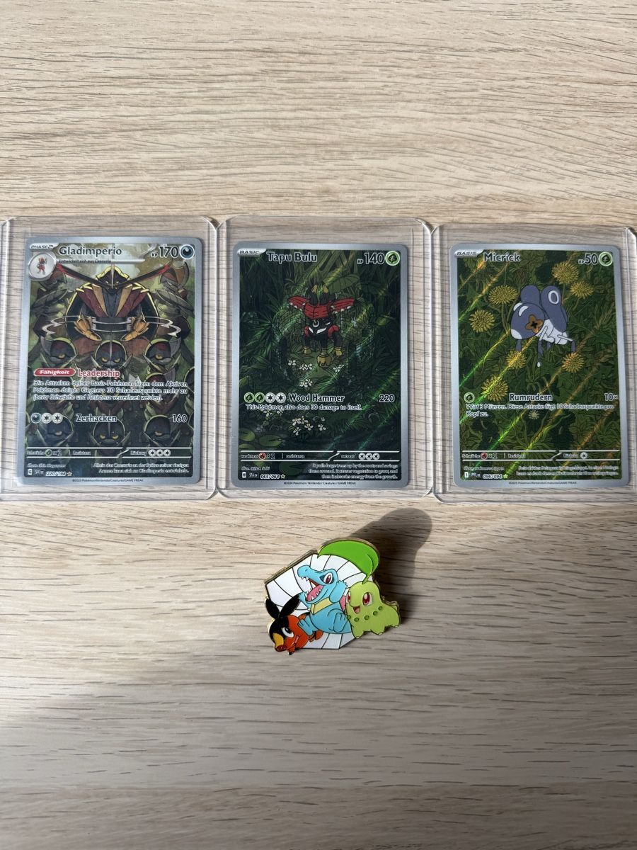 Pokémon Carte collezionabili: Pokemon Karten Sammlung inkl Pin – Nuovo (secondo la descrizione) da Bern venduto da tho_vsv5