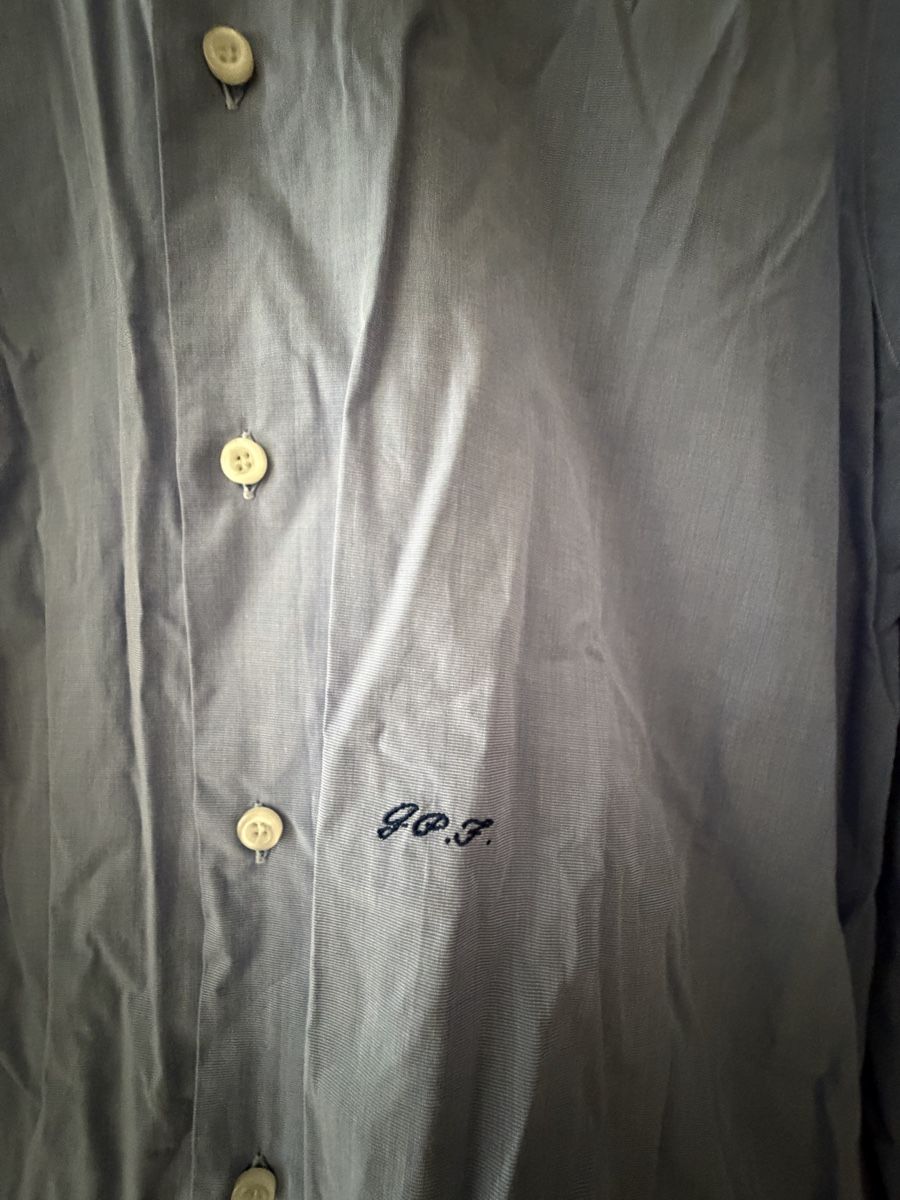 Camicie: Camicia uomo azzurra taglia 40 – Usato da Lugano venduto da can_xdd8 3