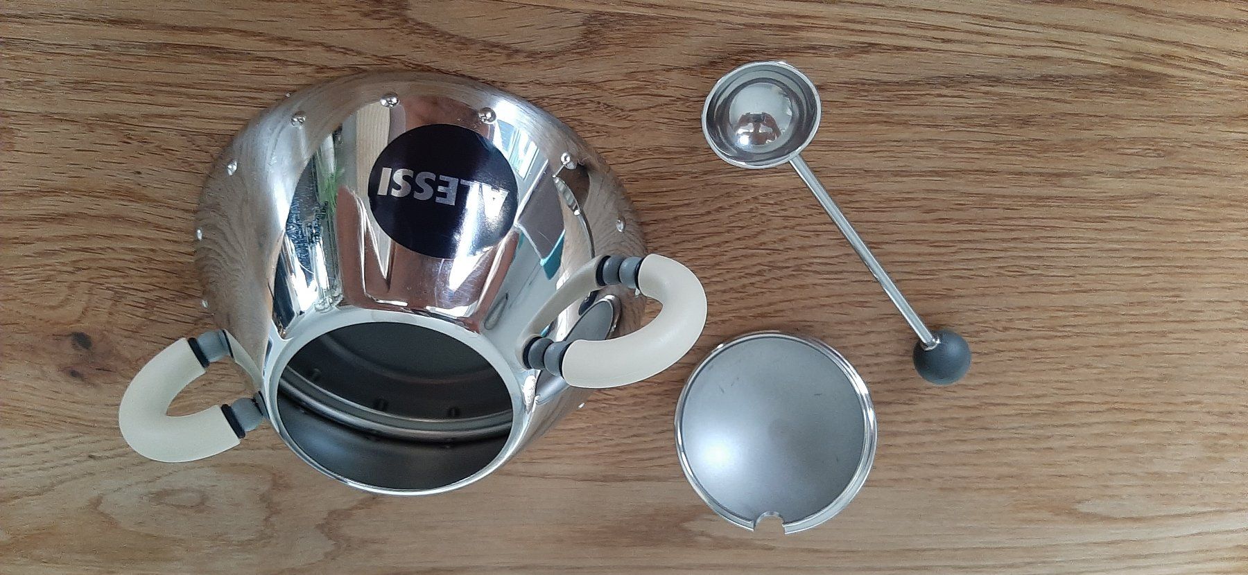 Alessi Zuccheriere: Alessi Zuckerdose mit Löffel (neuwertig) – Usato da Affoltern am Albis venduto da Sabinezc 3