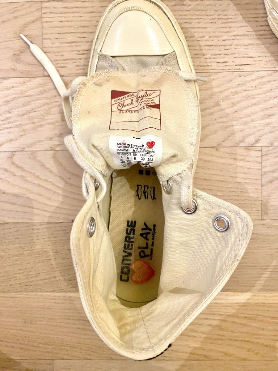 Comme Des Garcons Herrenschuhe: Comme des Garçons Play x Converse, High-Top-Sneaker – Gebraucht aus Basel von lprbs53 2