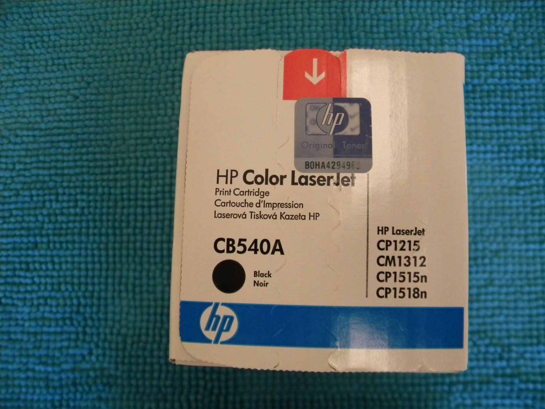 Hewlett Packard Druckerpatronen & Toner: CB540A 125A – Neu und originalverpackt aus Bühler von Wini100 1
