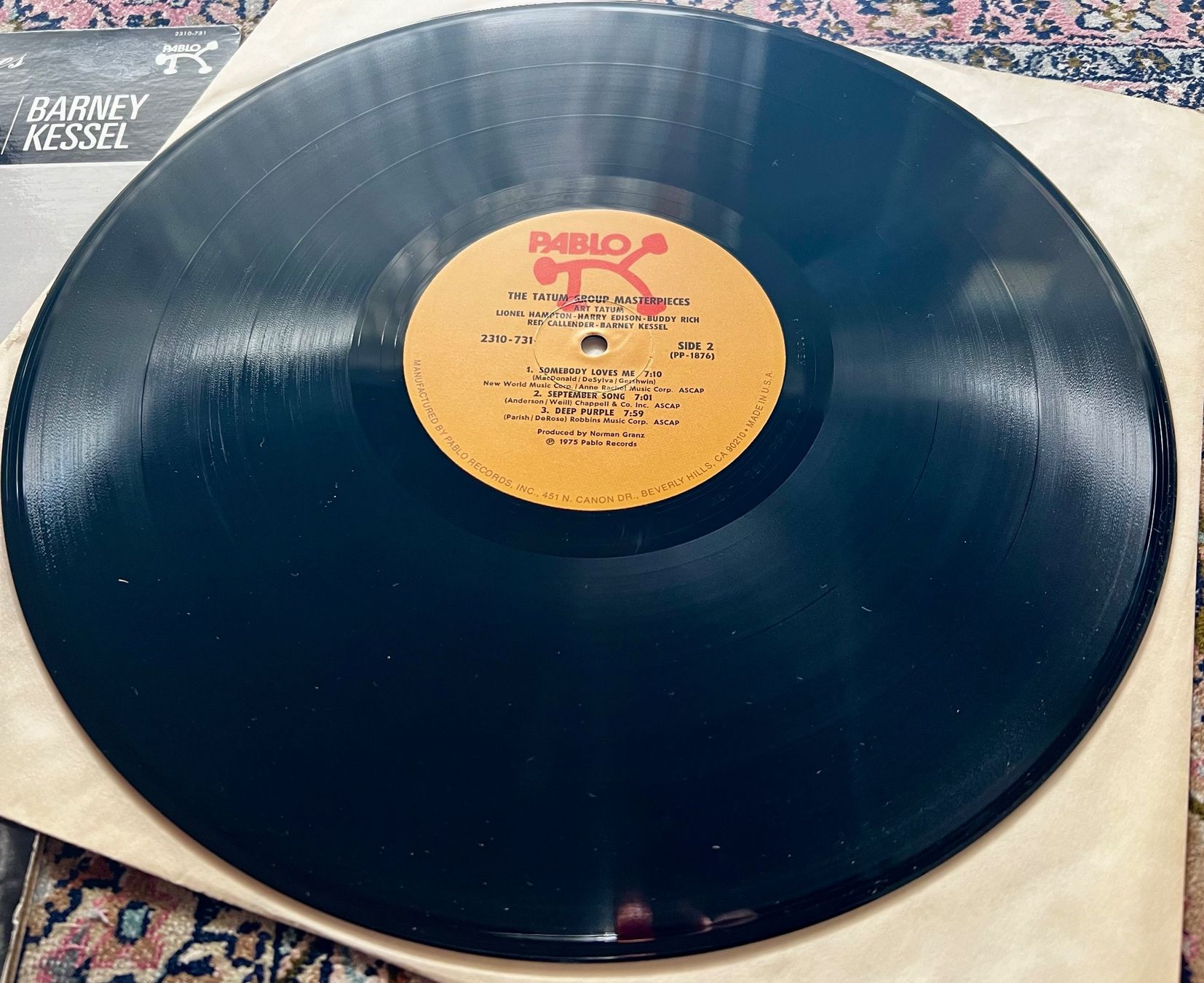 Dischi in vinile: Pablo LP The Tatum Group Masterpieces -  GEWASCHEN – Usato da Unterseen venduto da vinylmore 1
