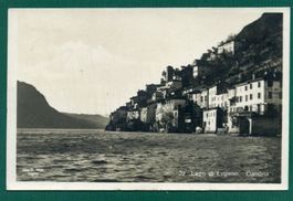 Lago di Lugano, Gandria, 1926, gelaufen