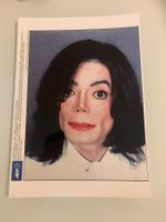 Grosses Pressefoto 2003 Michael Jackson in Santa Barbara