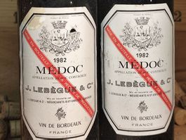 2 x 1982 Chateau Lestage, Medoc J. Lebeque & Cie Bordeaux 🍷
