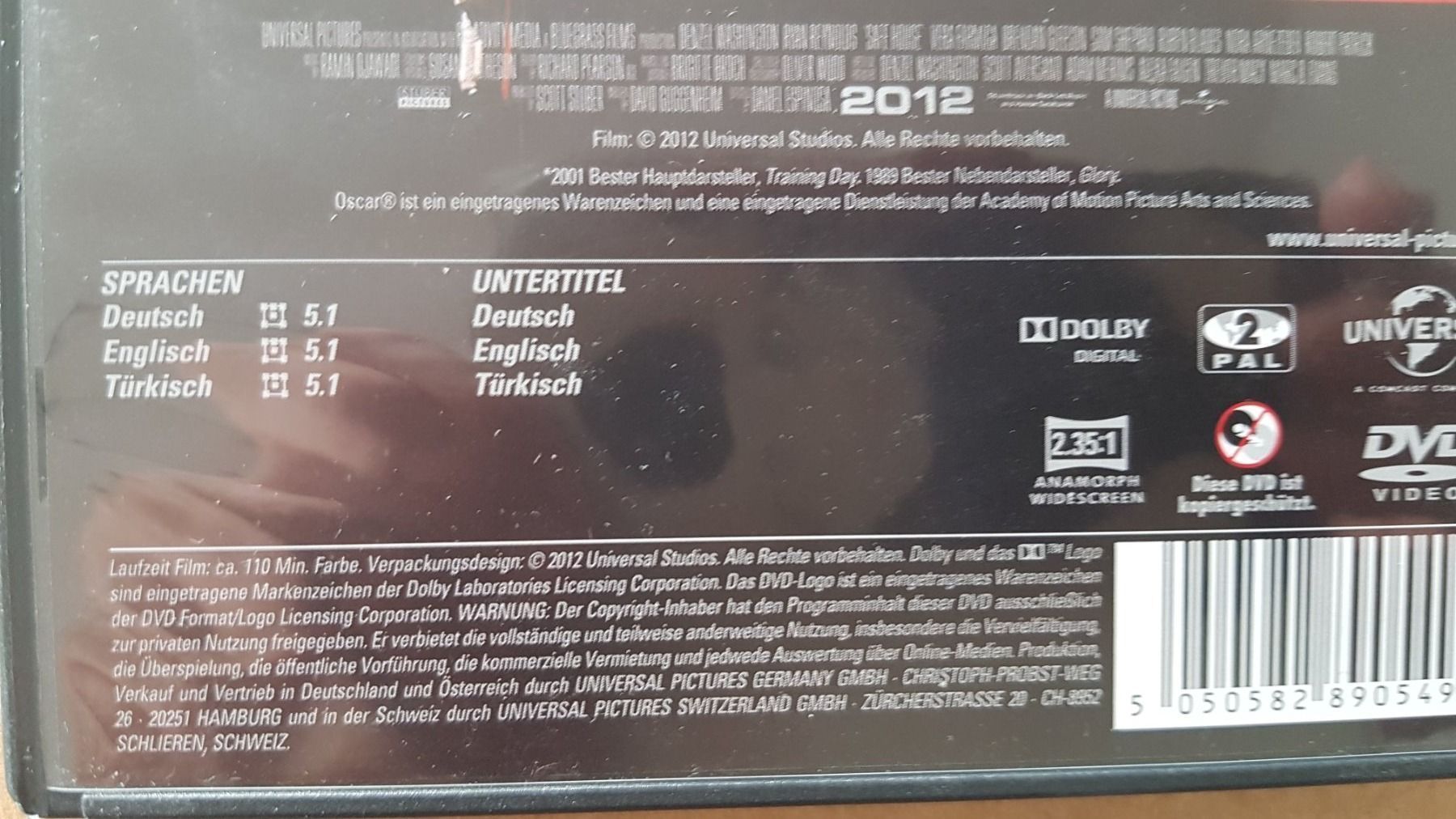 Tutti i DVDs: DVD Safe House / Denzel Washington – Usato da Oetwil am See venduto da fineli2 1