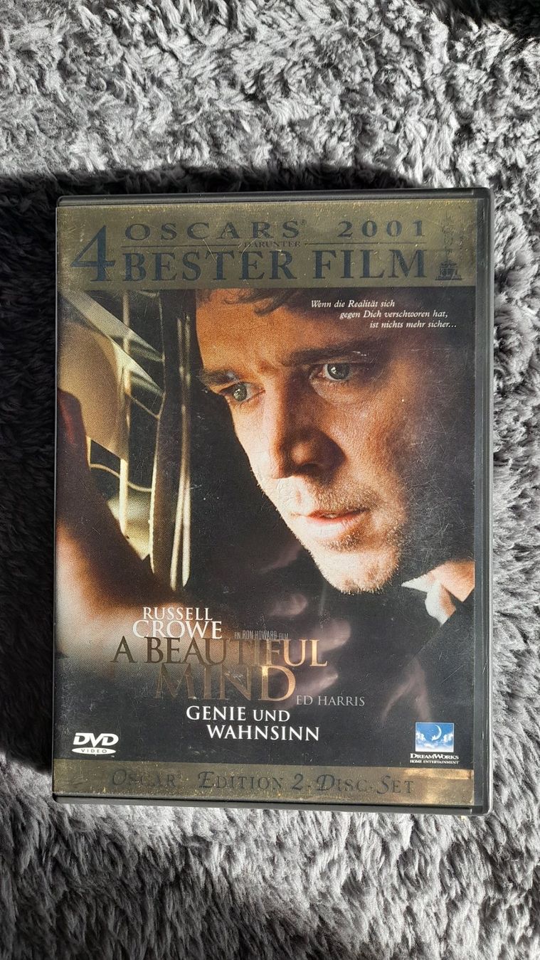 Tutti i DVDs: A BEAUTIFUL MIND   DVD – Usato da Wetzikon ZH venduto da Ramones01