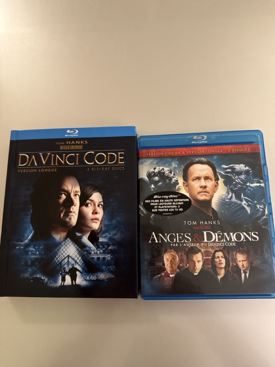 Tutti i DVDs: Da Vinci Code & Angels and Demons - Blu-ray Collection! – Usato da Zürich venduto da nad_s27g