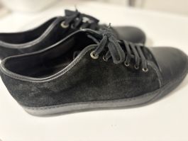 Galvin Designer Herrenschuhe Schwarz Wildleder Grösse 4