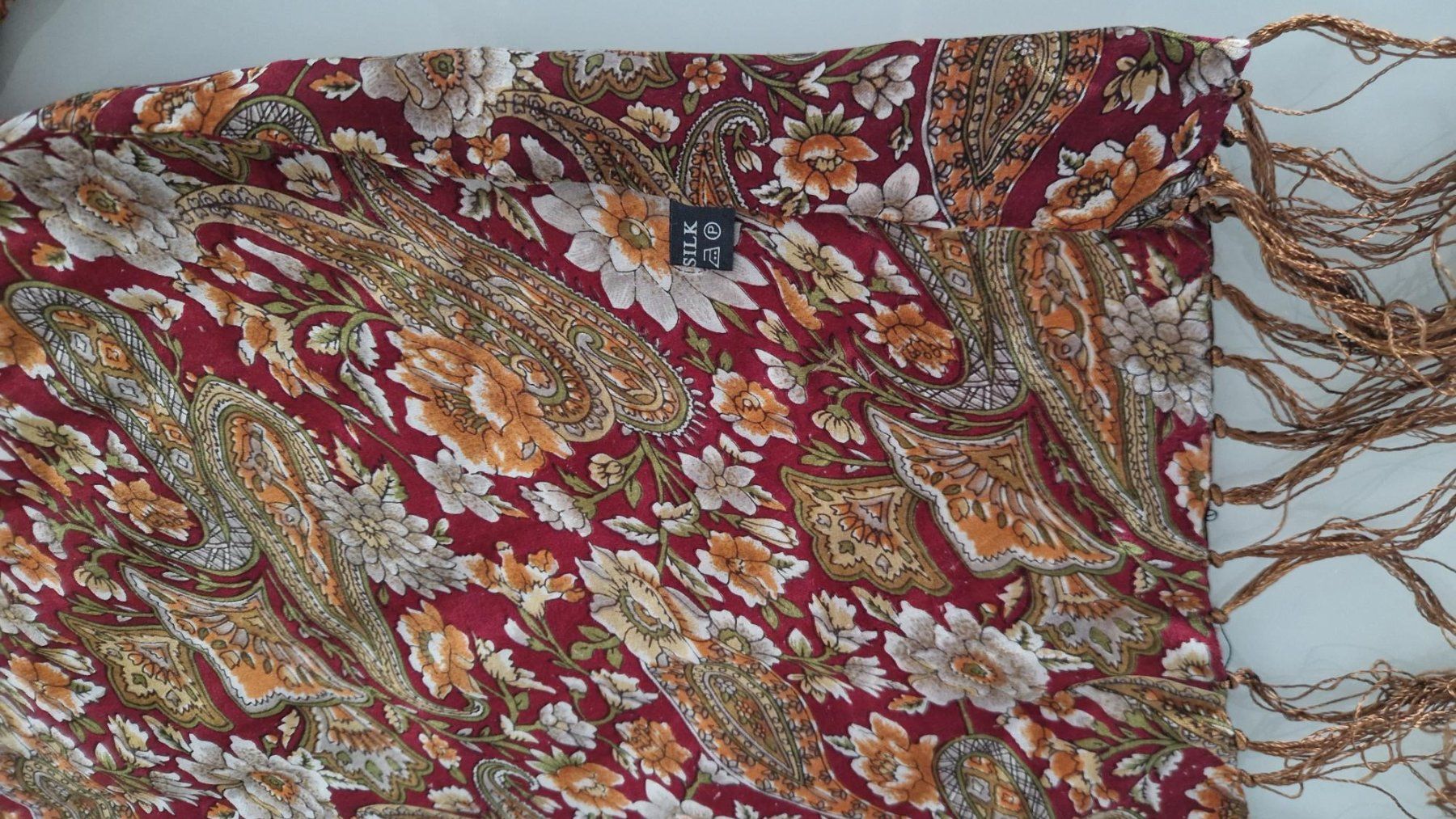 Foulards, Tücher & Schals: Schal aus Seide 100% – Gebraucht aus Obergösgen von js9_h6hp 1