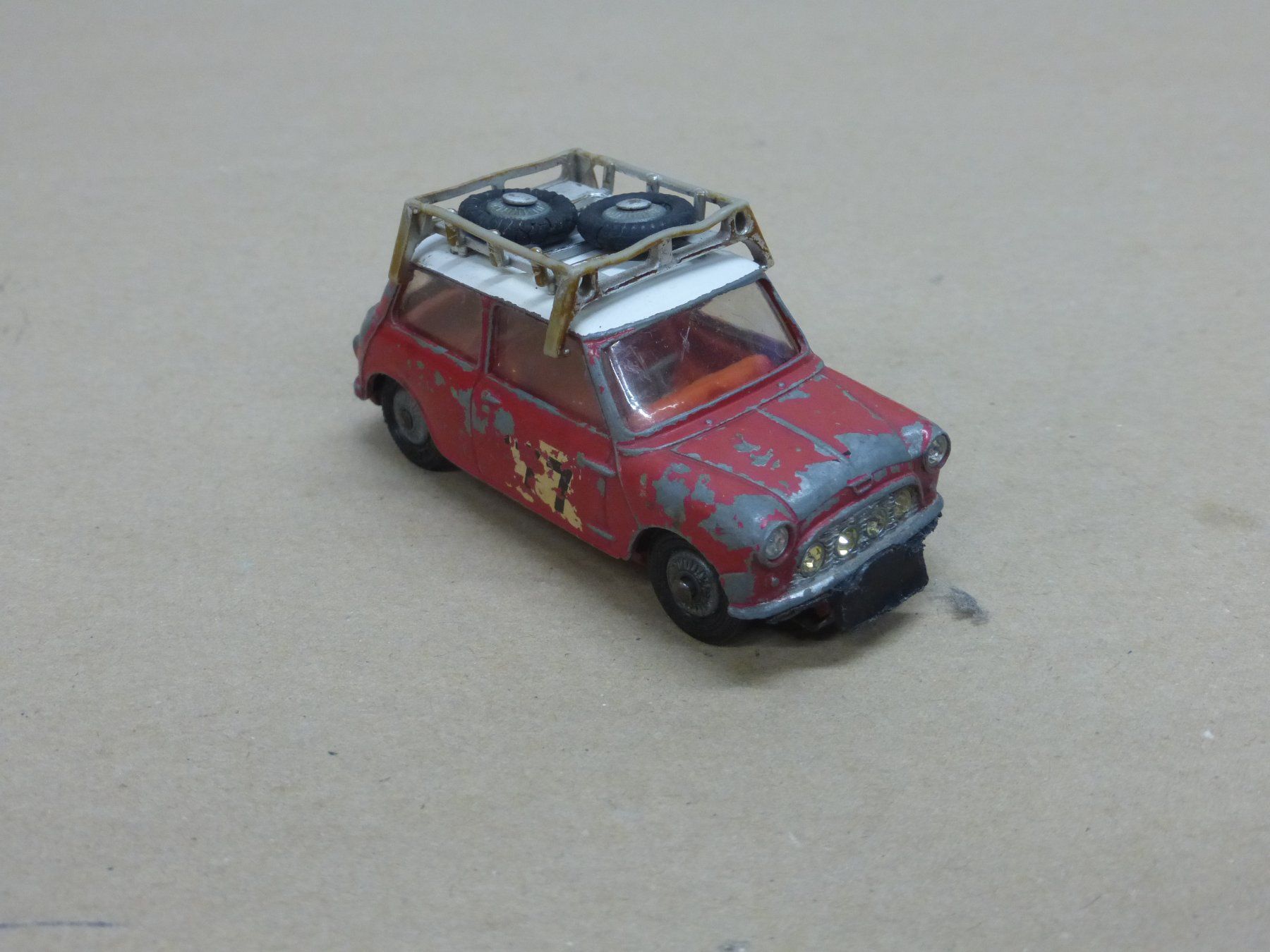 Corgi Toys Modellini d'auto: Corgi Toys Mini Cooper S rot – Usato da Gempen venduto da Smokie72 1