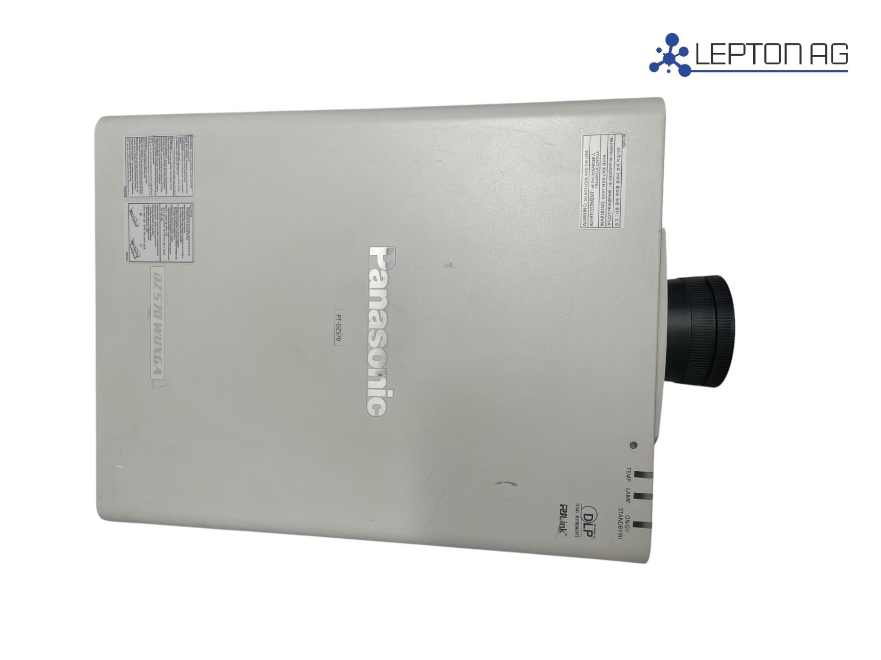 Panasonic Proiettori: Panasonic DLP Projektor PT-DZ570E – Usato da Niederdorf venduto da LeptonAG 2