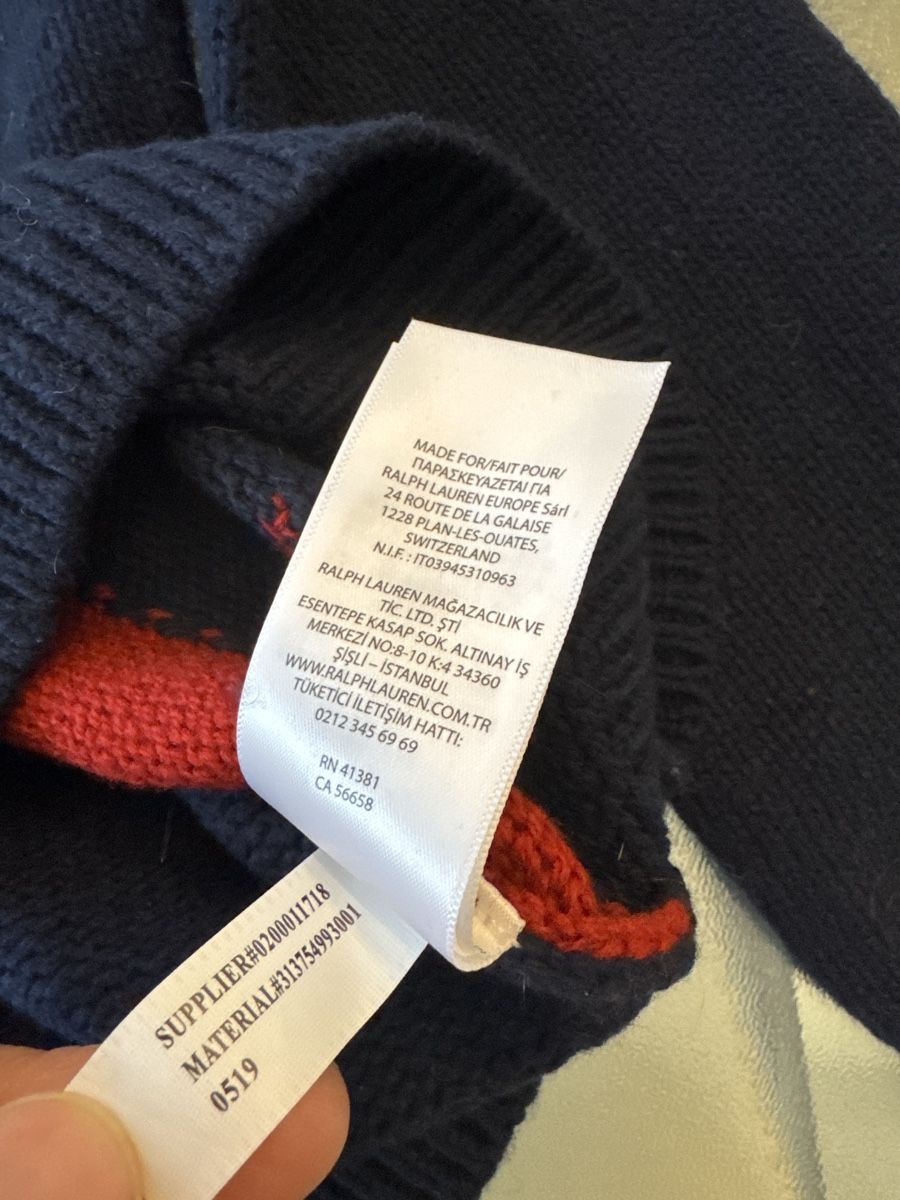 Ralph Lauren Pullover & Sweatshirts: Ralph Lauren Pullover size 6 years 117-123 NP390.- – Neu und originalverpackt aus Le Mont-sur-Lausanne von swisssail 3