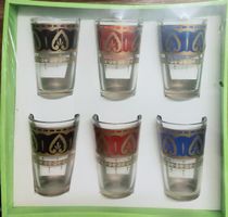 6er Set Teegläser, marokkanischer Stil, Neu & Original!
