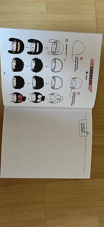 Bücher: Livre de dessin Kawaii – Gebraucht aus Givisiez von poucet4 1