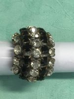 (22) Ring Fingerring Swarovski Steine