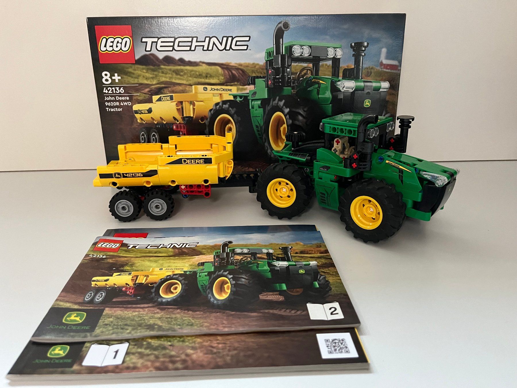 Lego Baukästen: LEGO Technic 42136 John Deere Traktor ab Fr. 1.-! – Gebraucht aus Fraubrunnen von
