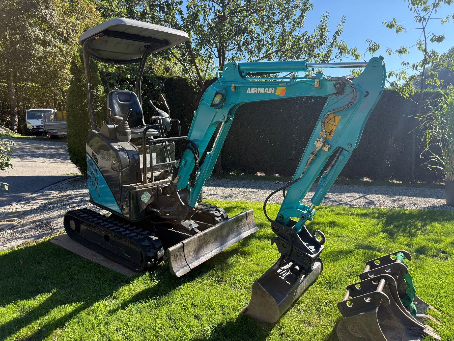 Escavatori: AIRMAN AX 17U-4 Minibagger – Usato da Boll venduto da molltherri 3