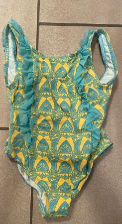 Trendiges Mädchen Badekleid  8-9 Jahre