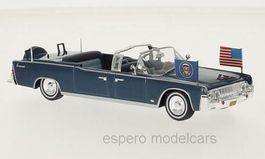 Lincoln Continental SS-100-X 1963 J. F. Kennedy dunkelblau