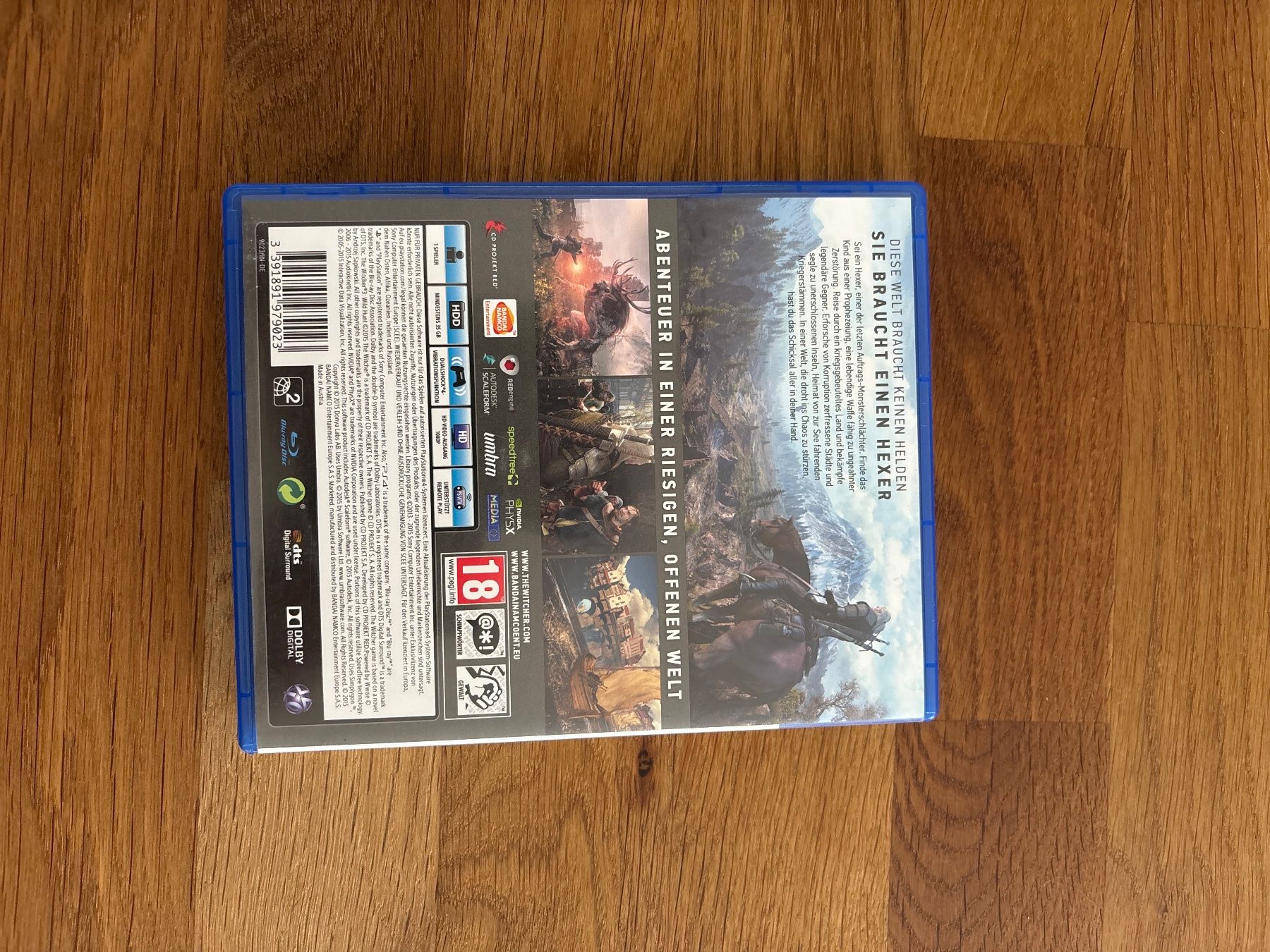 Spiele: PSP 4 The Witcher 3 Wild Hunt – Gebraucht aus Morgarten von sus_8rpy 1