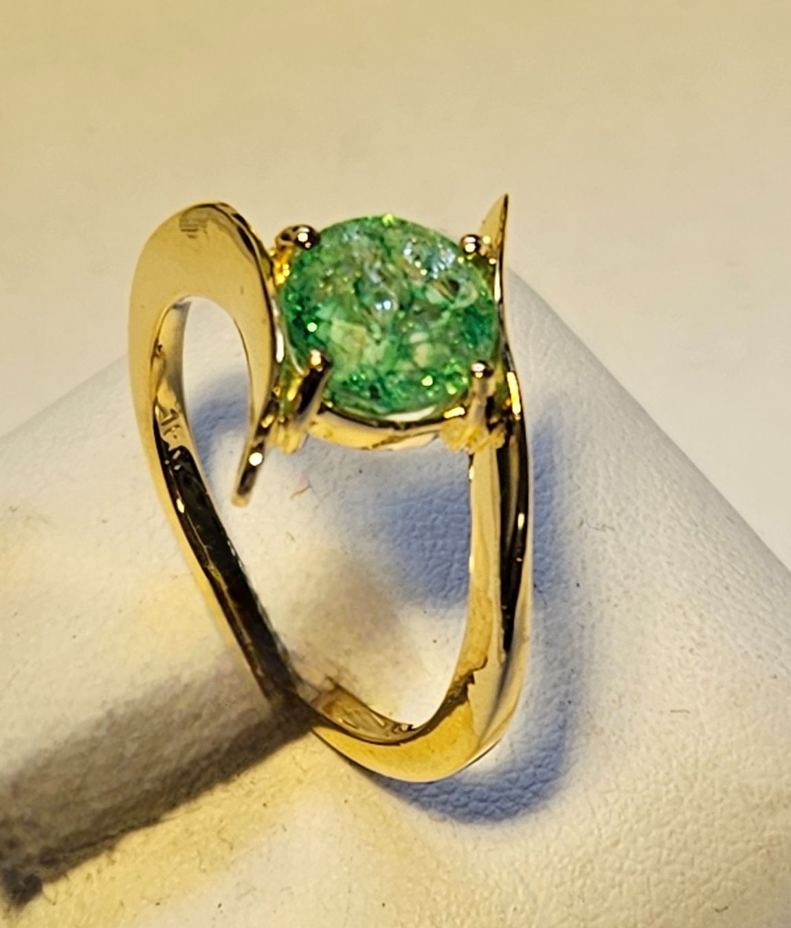 Anelli: Fingerring mit smaragd – Nuovo (secondo la descrizione) da Zürich venduto da adriben 2