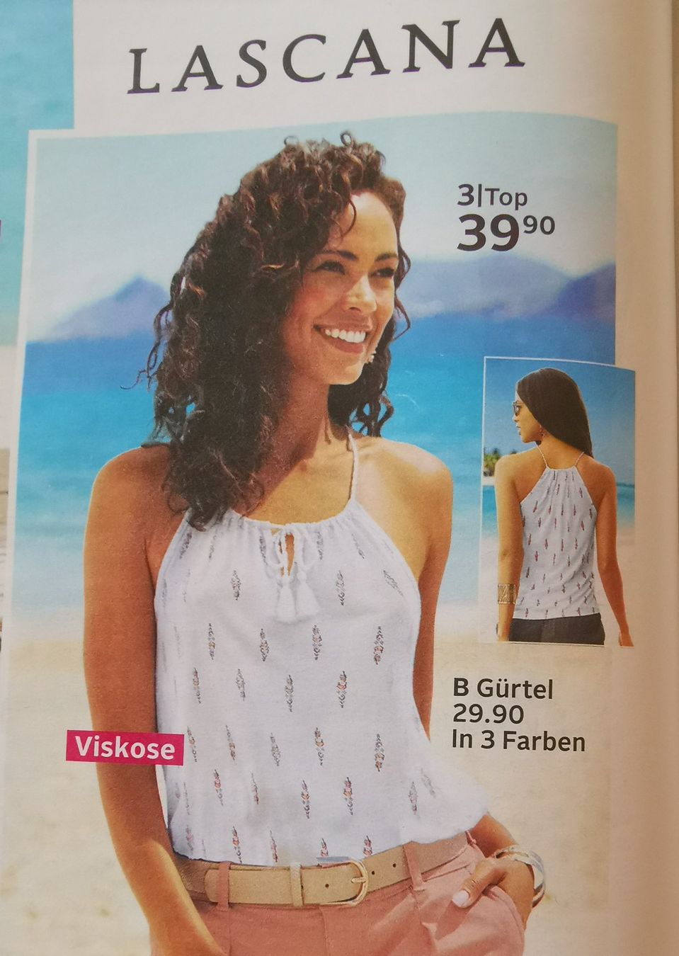 Lascana Tops: Strandtop Gr. 40/42 – Neu (gemäss Beschreibung) aus Dornach von Hei50 2