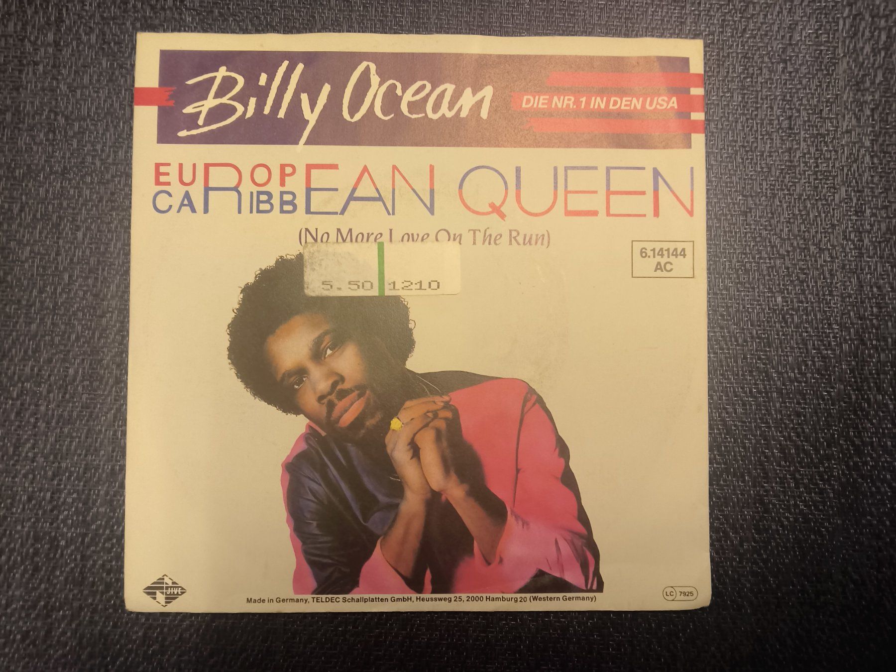 Dischi in vinile: VINYL Single: Billy Ocean - European Queen – Usato da Allschwil venduto da marketingprojects 3
