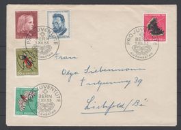 Schweiz Pro Juventute 1953 Satz-FDC SBK Katwert: 80.00 CHF