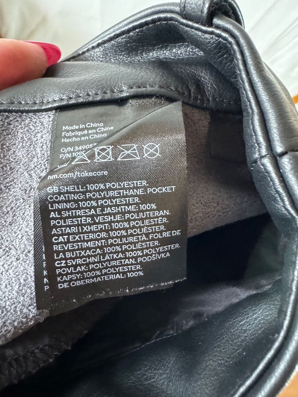 H&M Hosen: Kunstleder Hose von H&M Gr. 36 – Gebraucht aus Grosswangen von second_hand_dress 7