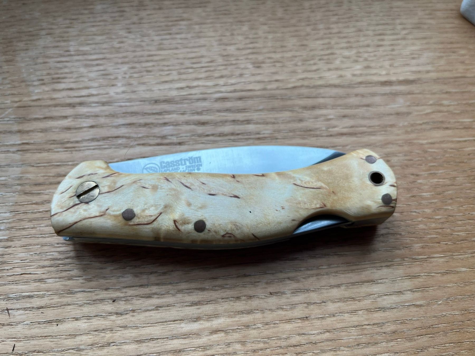 Accessori: Klappmesser Casström Lars Fält Lock Back Taschenmesser – Usato da Wernetshausen venduto da fahrradohnebremsen 2