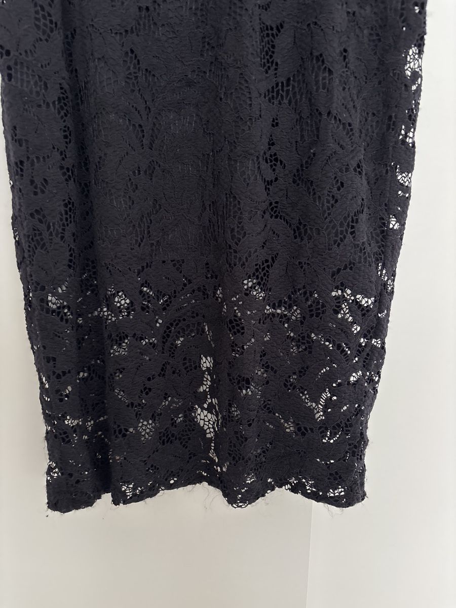 Kleider: Kleid mit Spitze schwarz – Gebraucht aus Buttisholz von Melsan 2