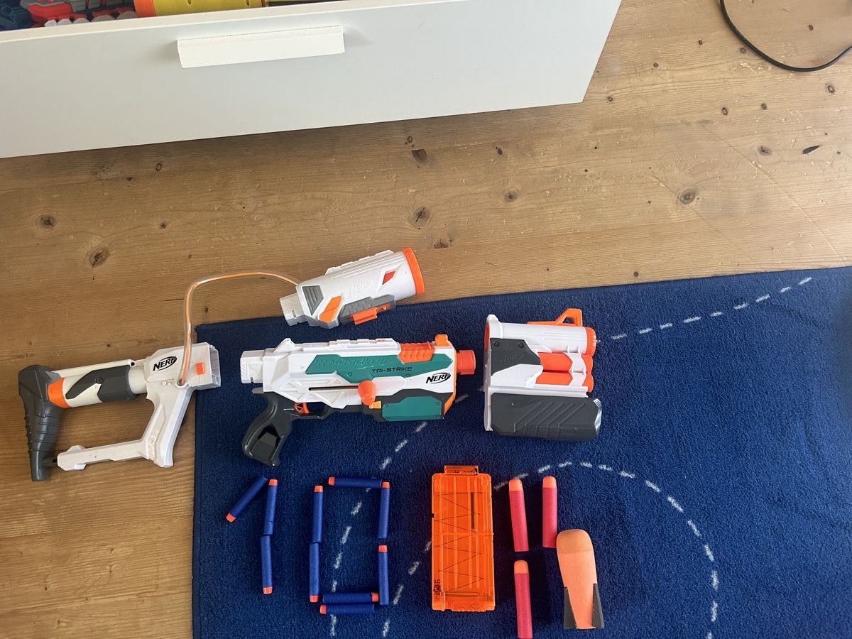 Nerf Spielzeuge: Nerf Élite - Fusil et accessoires – Gebraucht aus Sion von tchana77 1