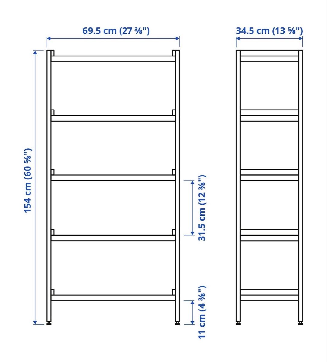 Regale: IKEA EKENABBEN Regal Holz/Weiß – Gebraucht aus Tägerwilen von lenawearschanel 2
