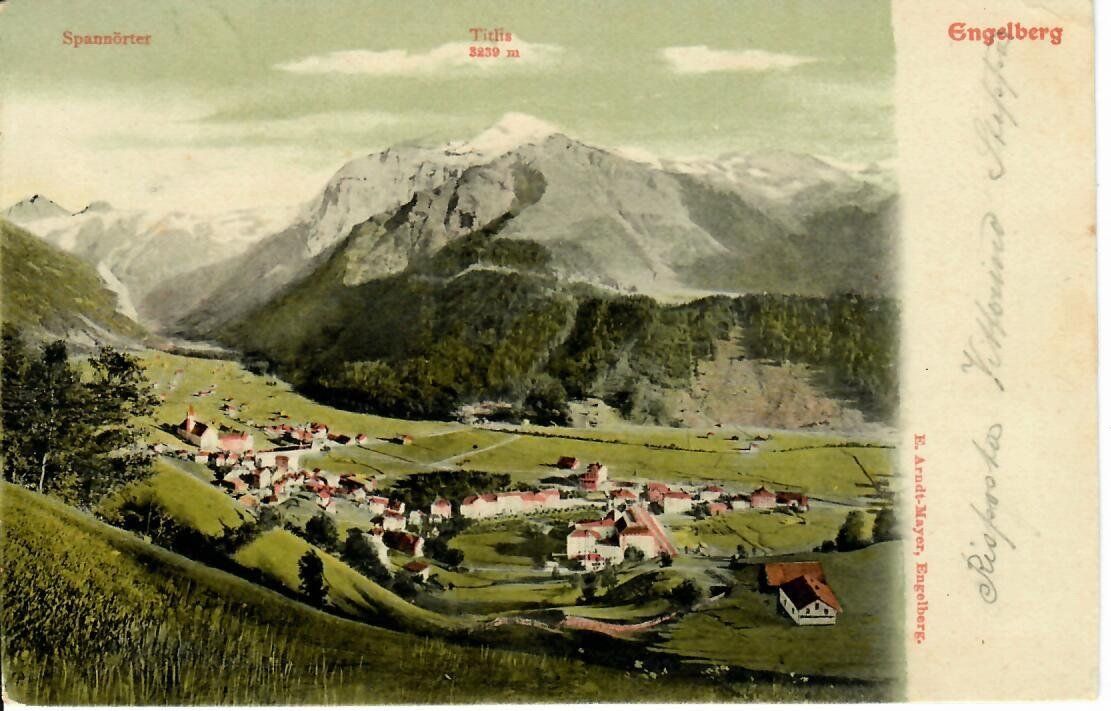 Cartoline postali: Engelberg 1905 – Usato da Hochdorf venduto da Ziegel-16