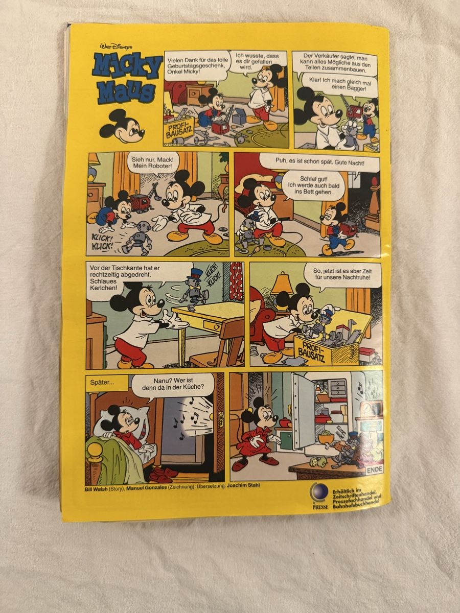 Fumetti: Micky Maus Magazin Nr. 40 2001 mit Geometrix Extra Set – Usato da Menziken venduto da TopDevShop 9