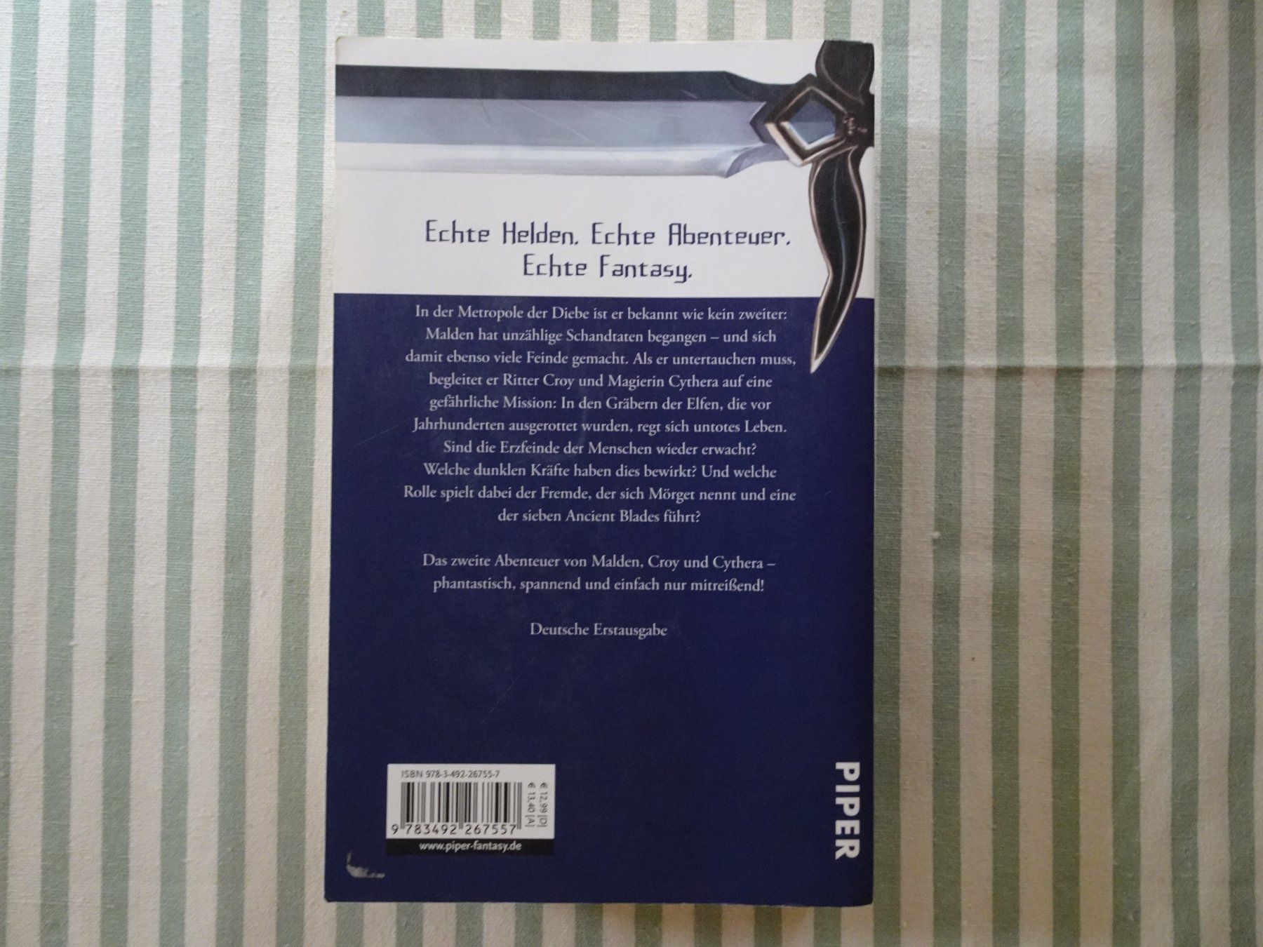 Libri: David Chandler - Ancient Blades - Das Grab der Elfen - B995 – Usato da Küssnacht am Rigi venduto da Bookslove-Divers 1