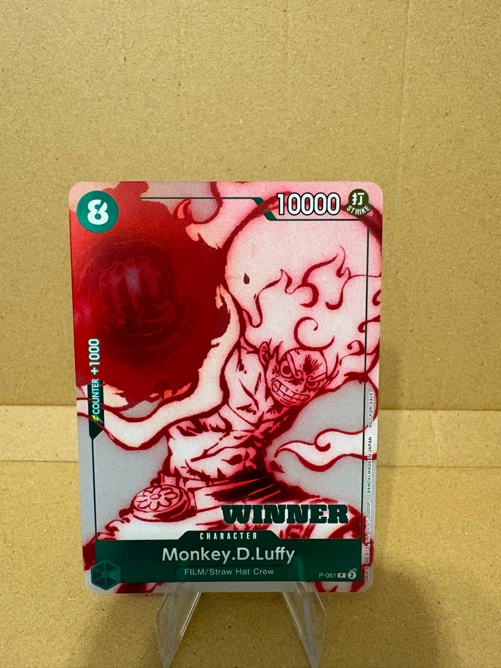 Bandai Sammelbilder & Trading cards: One Piece TCG - P-061 Monkey.D.Luffy – Neu (gemäss Beschreibung) aus Birsfelden von alex4127